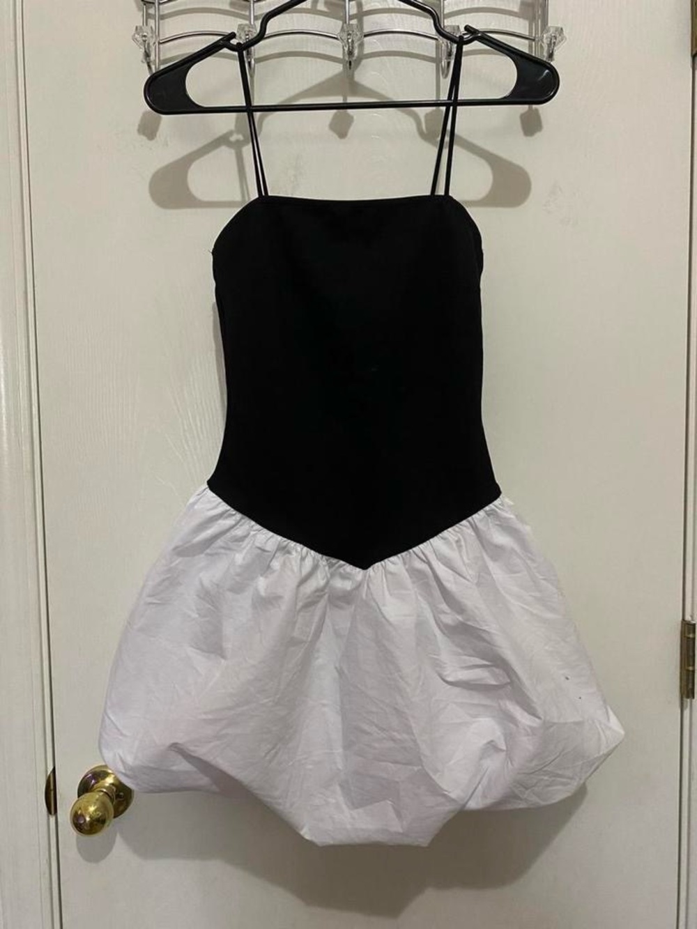 Black & White Bubble Dress